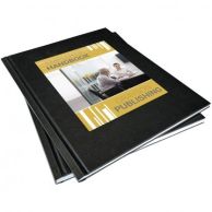 Coverbind Hardcover On Demand Thermal Binding Covers [Portrait, Navy, 1/8", 11 x 8.5] 13 /Box