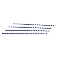 3/16" Blue Plastic Binding Combs (100/Bx) Image 1