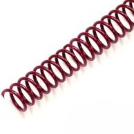 4:1 Maroon 12" Spiral Plastic Coils Image 1