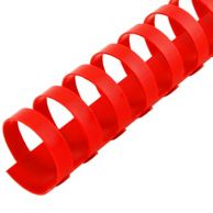1 ¹/₈" Red Plastic Binding Combs 