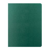 8.75" x 11.25" Green Poly Leather Covers [16 Mil, Rounded Corners] - 50/pk Image 1