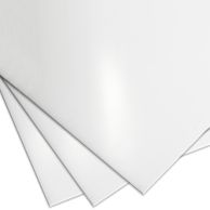 White High Gloss 8½" x 11" Report Covers