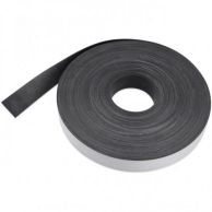 Magnetic Label Roll with White Vinyl Image 1