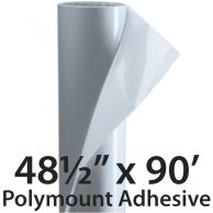 48 ½" x 90' Polymount Removable Dry Mounting Adhesive