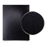 Sedona Black Premium 17pt Vinyl Report Covers (100/Bx) Image 
1