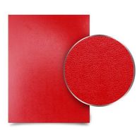 Red 9" x 11" Regency Leatherette Covers - 100pk Image 1