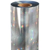 Scales Silver Holographic Laminating / Toner Fusing Foil