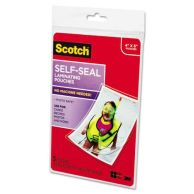 Scotch 4-3/8" x 6-3/8" Photo Size Self-Seal Laminating - Clearance Sale Image 1