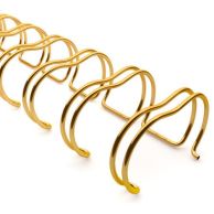 Bronze 3/8" 2:1 Pitch Twin Loop Wire - 100pk - Clearance Sale Image 1