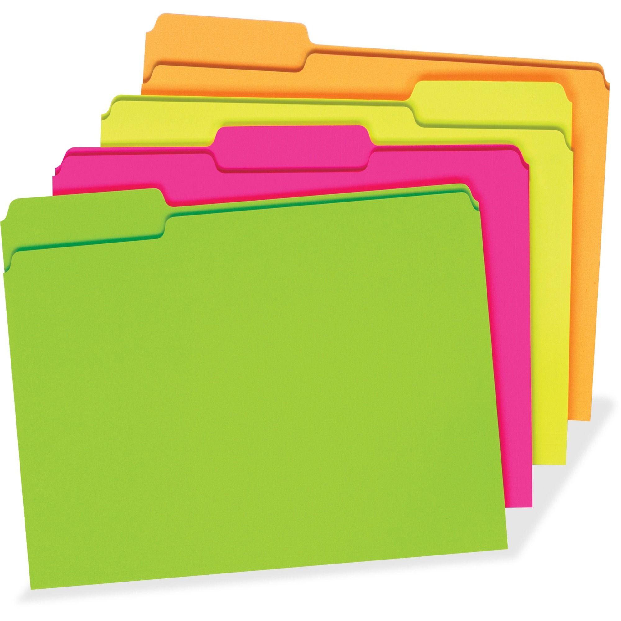 Colored File Folders, 1/3-Cut Tabs: Assorted, Letter Size, Assorted Colors, 24/Pack Colored File Folders, 1/3-Cut Tabs: Assorted, Letter Size, Assorted Colors, 24/Pack