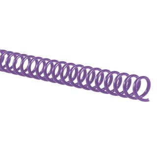 4:1 Lilac 12" Spiral Plastic Coils Image 1