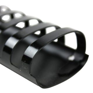 Fellowes Premium 1-1/2" Black Plastic Binding Combs 50pk Image 1