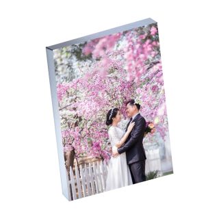 Silver Linings Photo Mounting Frame [Self-Adhesive, Silver, 8"x12"] 10 /Box
