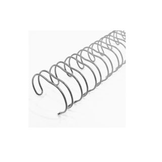 Silver Spiral-O 19-Loop Wire Binding Spines Image 1