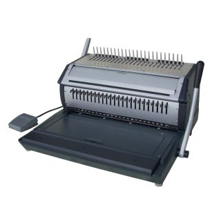 Tamerica VersaBind-E All-in-1 Manual Binding Machine for Wire, Coil, and Comb Image 1