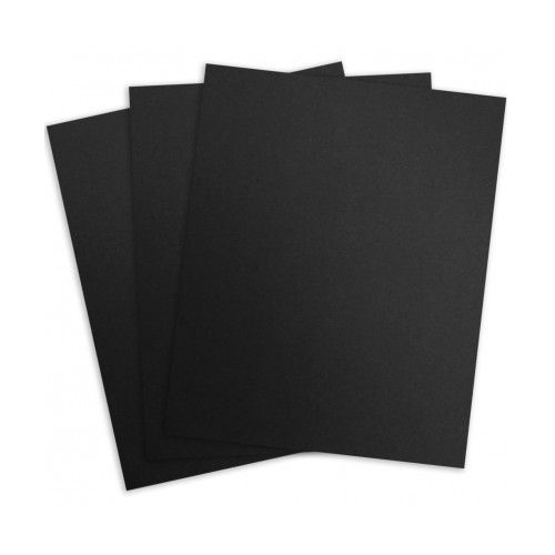 204 Linen Cover [No Window, Round Corner, Black, Unpunched, 8-3/4" X 11-1/4"] 100 /Pack