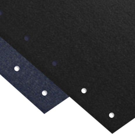 Vinyl Covers [Black, 9-Hole (Top-Bind) for Velo Bind, 8-1/2" x 11" with Square Corners] (100 / Box) Image 1