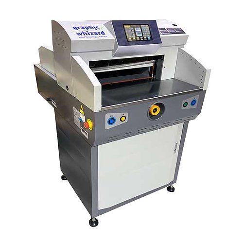 Graphic Whizard FL 490Z 19.3" Fully Programmable Electric Paper Cutter and Accessories Image 1
