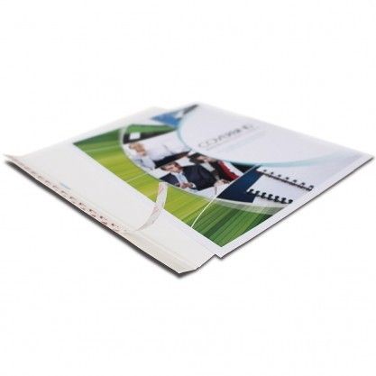 Coverbind Design On Demand Thermal Binding Covers [Portrait, White, 3/8", 11 x 8.5] 20 /Pack