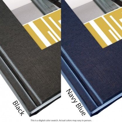 1/4" Coverbind Hardcover On-Demand [Navy] (11 / Box) Image 2