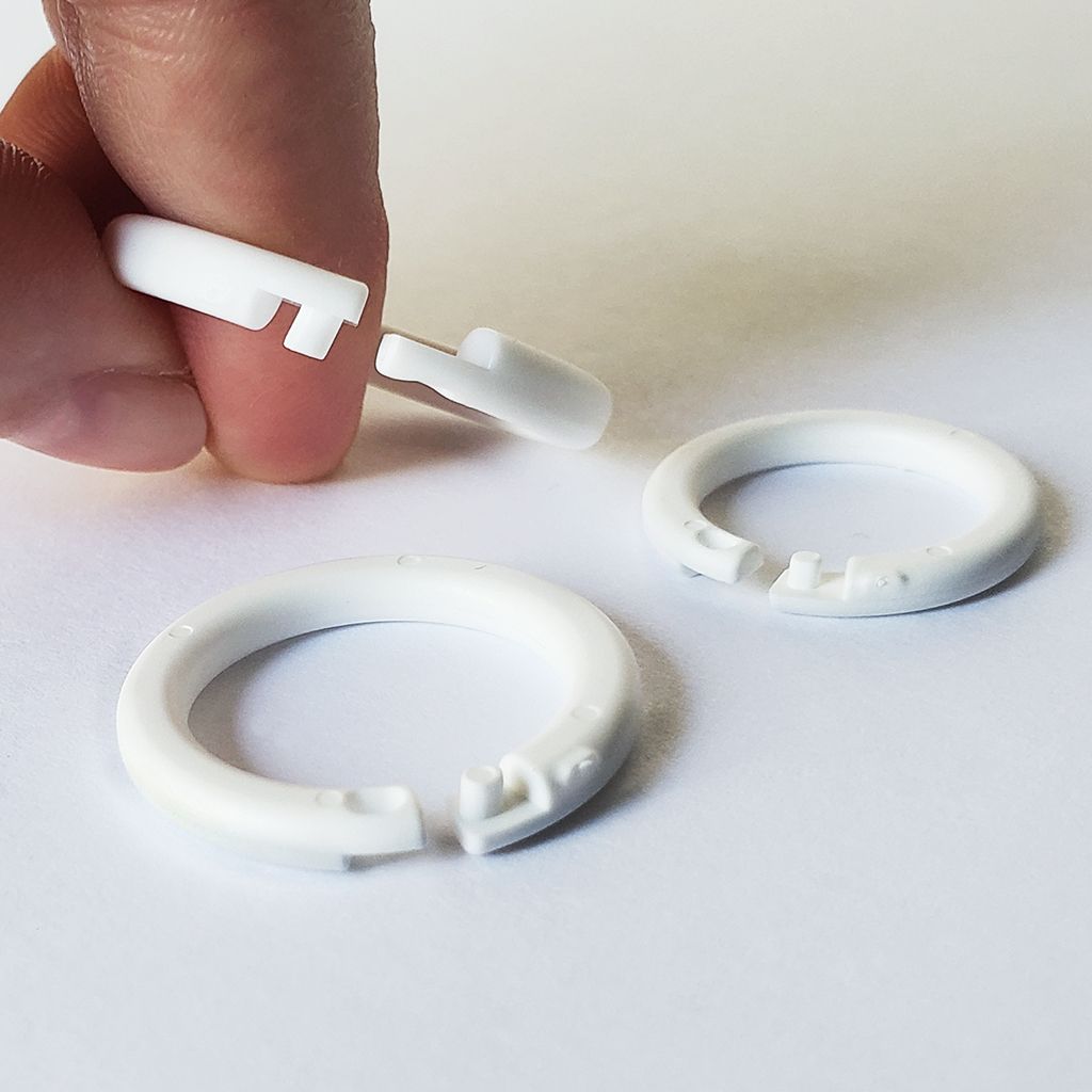 Buy Plastic Snap Lock Binding Rings Online