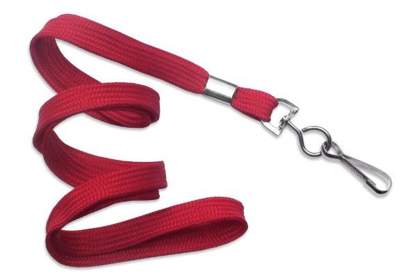 Buy Red Lanyard With Swivel Hook [No Break-Away] (100/Bx) Online | Binding101