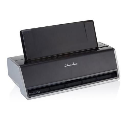 Swingline 28 Sheet Commercial Electric 2-Hole Punch - 74532 Image 1