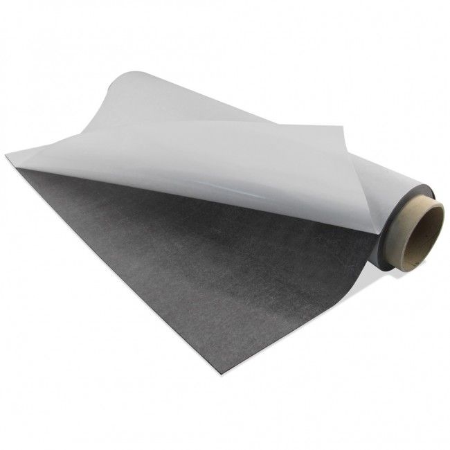 Flexible Magnetic Rolls Indoor P.S. Adhesive [20 Mil, 60 lb Pull, 24.375" x 50'] 1 /Each