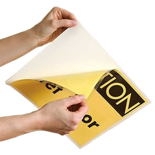 Letter Size Adhesive-Back Laminating Pouches