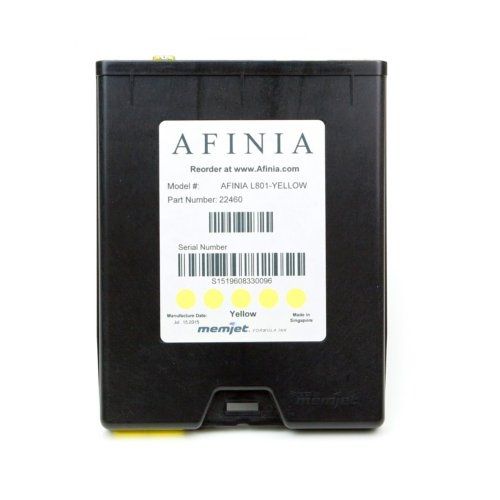 Afinia L801 Yellow Memjet Ink Cartridge Image 1