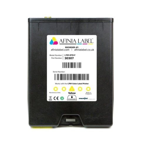 Afinia Label L701 Memjet Yellow Ink Cartridge - 30307 Image 1
