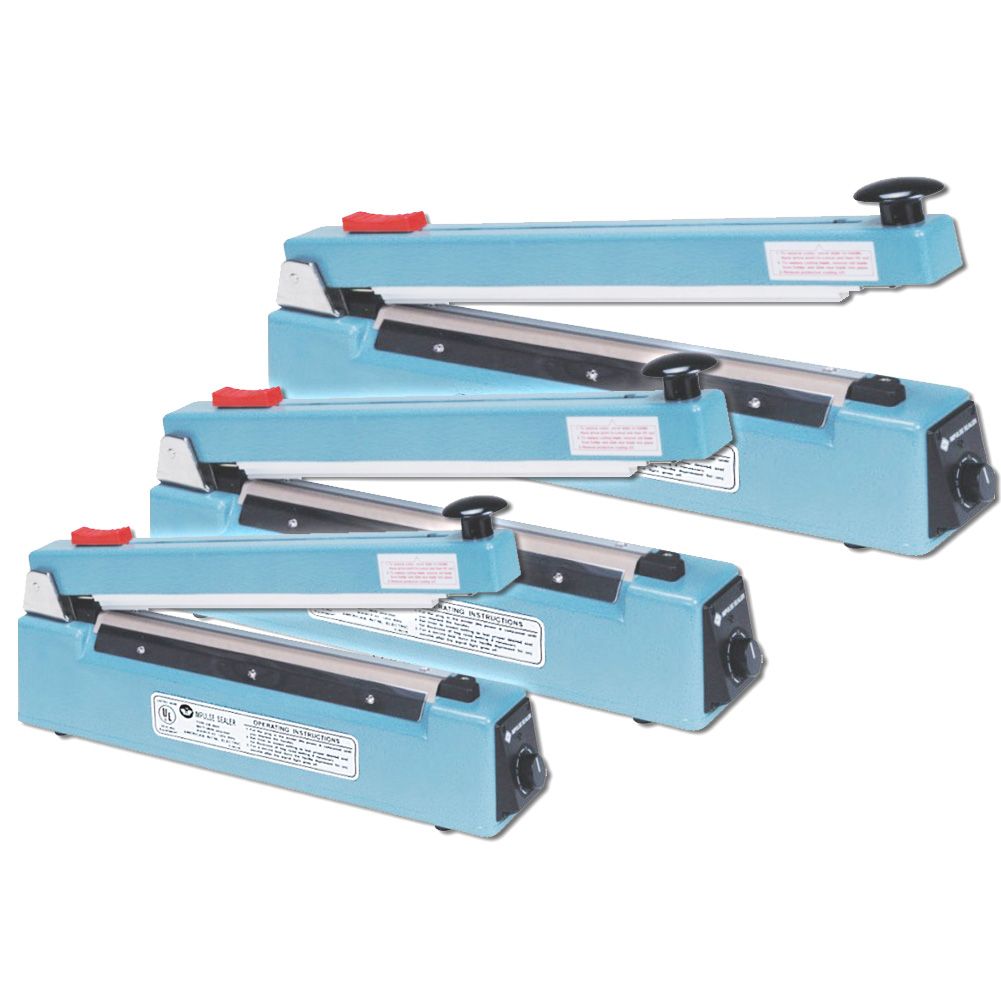 AIE Impulse Sealers, Assorted Sizes