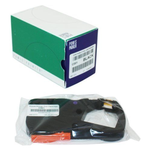 C001 Black Matte Fastback PowisPrinter P31 Foil Cartridges