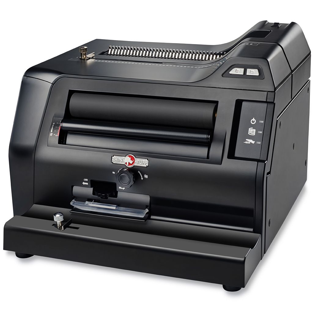 Binding outlet machine spiral