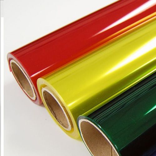 Colored PVC Shrink Wrap Film [12" X 2000', Green, .075 Gauge]