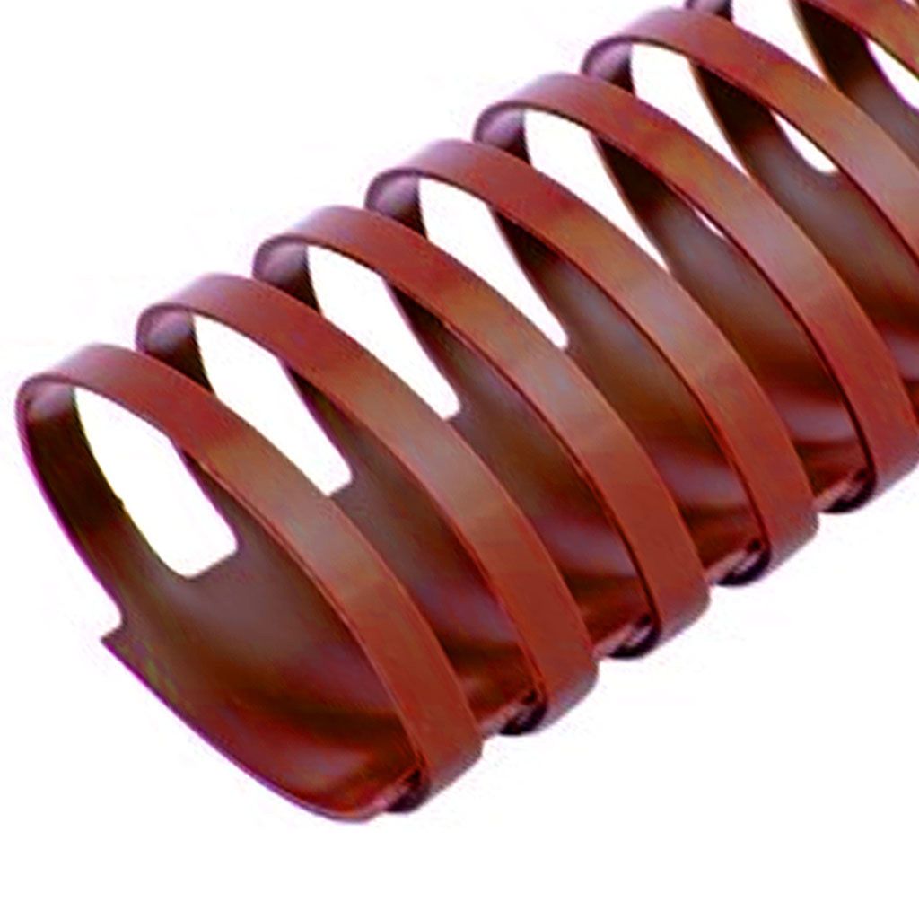 2" Maroon Plastic Binding Combs (50/Bx)