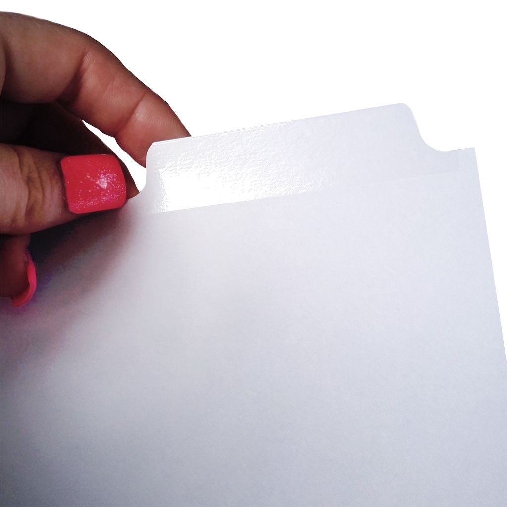 High Speed Copier Tabs 3276 Clear Mylar on Tabs [90 Index, Reverse