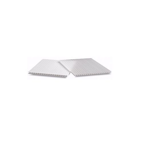 White Corrugated Plastic Pouch Boards with Thermal Laminate Image 2