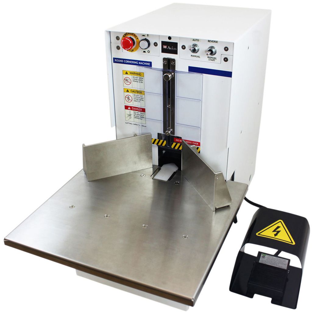 Diamond 6 Corner Rounder + Electric Round Cornering Machine