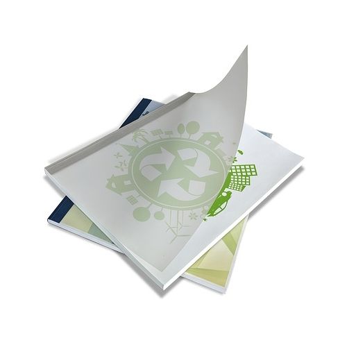 Coverbind White Eco Linen Thermal Binding Covers (Price per Box) Image 1