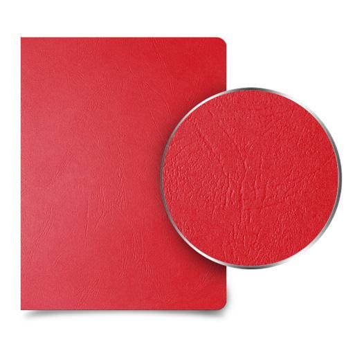 Red Grain 8.75 x 11.25 Oversize Binding Covers - 100pk
