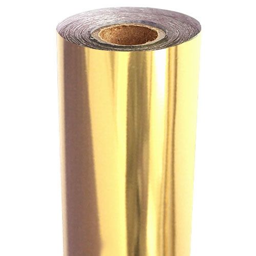 Light Gold Metallic Laminating Foil Fusing Rolls - Best Quality, Best Price  per Inch