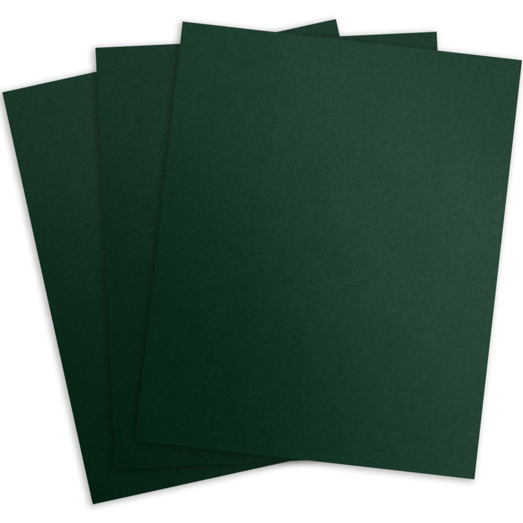 9" x 11" Woodland Green Linen Report Covers [Square Corner, Unpunched] (100pk) Image 1