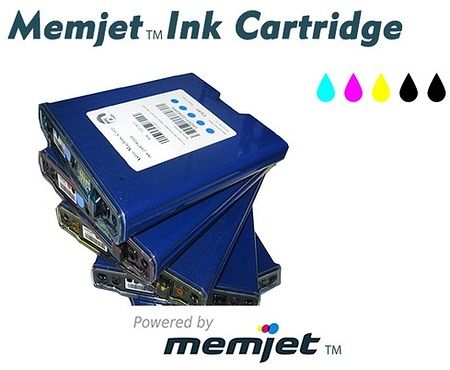 Cyan Memjet 250 ml Ink Tank for iJetColor Printer Image 1