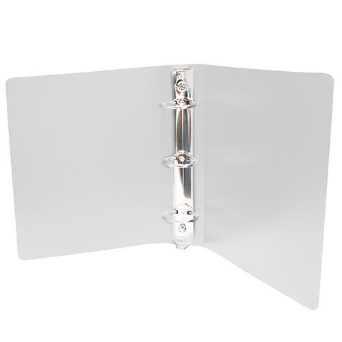 Natural Half Size Poly Binders (Case of 100) Image 1