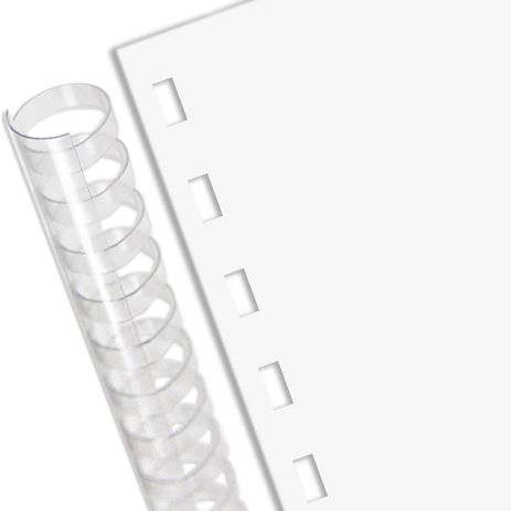 19 Hole Punched Paper for GBC Plastic Comb Binding
