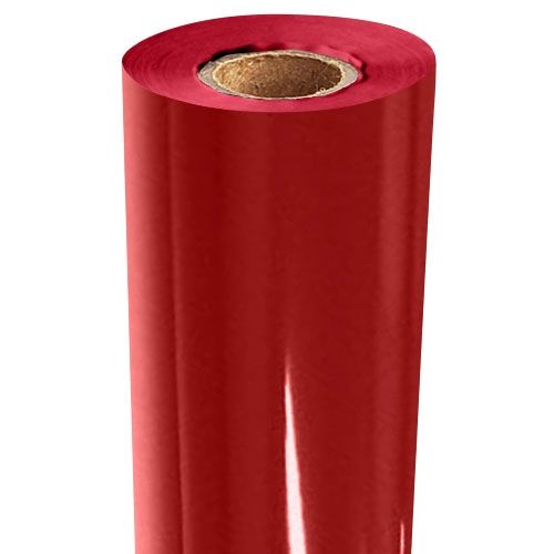 Red Gloss Pigment Foil Fusing Rolls (Price per Roll) Image 1
