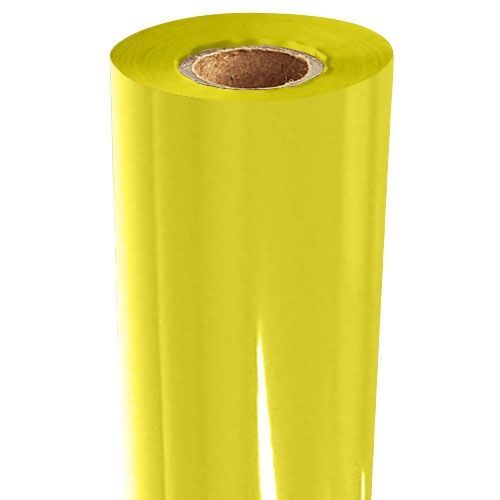 Fusing Foil [Gloss Pigment, Yellow, 12" x 500', 1" Core, P series] 2 /Roll