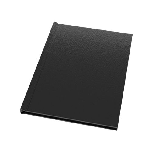 Pinchbook [No Window, Leather, Black, 8.5"x11" Portrait] 5 /Pack