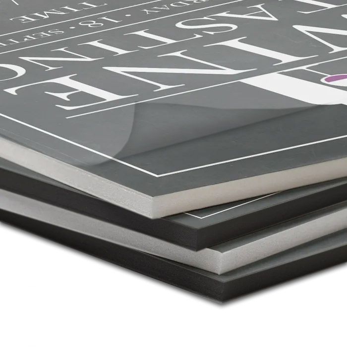 10pk Foam Core Matte Pouch Boards with Cold Adhesive Mount + Laminate in 1 Step No Machine